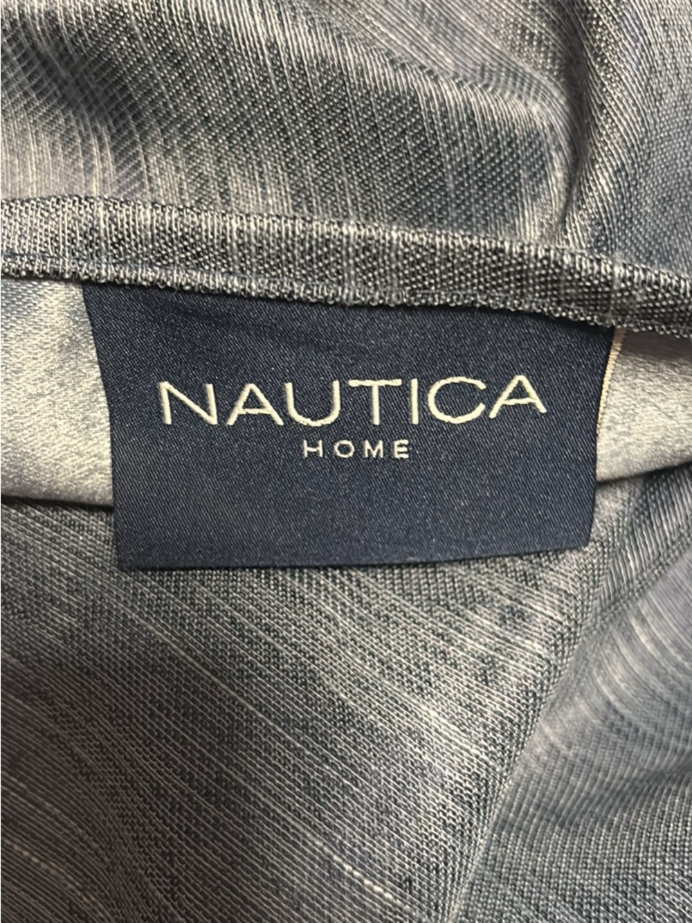 Nautica Denim Blue Window Curtains Shades - Picture 3 of 6